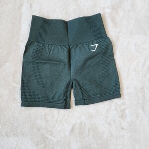 Gymshark Vital Seamless Shorts, Size Small, Green